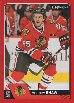 2016-17 O-Pee-Chee - Red Border #6 Andrew Shaw Front