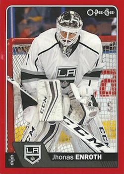 2016-17 O-Pee-Chee - Red Border #122 Jhonas Enroth Front
