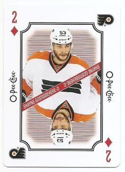 2016-17 O-Pee-Chee - Playing Cards #2♦ Shayne Gostisbehere Front
