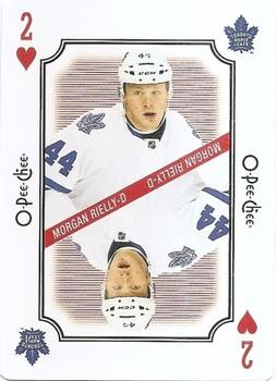 2016-17 O-Pee-Chee - Playing Cards #2♥ Morgan Rielly Front