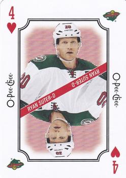 2016-17 O-Pee-Chee - Playing Cards #4♥ Ryan Suter Front