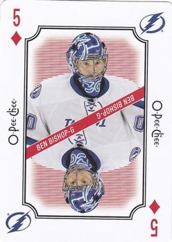 2016-17 O-Pee-Chee - Playing Cards #5♦ Ben Bishop Front