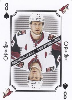 2016-17 O-Pee-Chee - Playing Cards #8♠ Oliver Ekman-Larsson Front