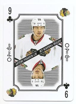 2016-17 O-Pee-Chee - Playing Cards #9♣ Artemi Panarin Front