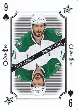 2016-17 O-Pee-Chee - Playing Cards #9♠ Tyler Seguin Front
