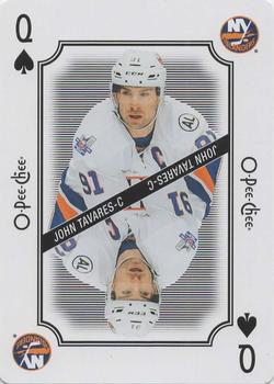 2016-17 O-Pee-Chee - Playing Cards #Q♠ John Tavares Front