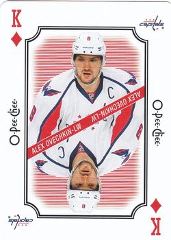 2016-17 O-Pee-Chee - Playing Cards #K♦ Alex Ovechkin Front