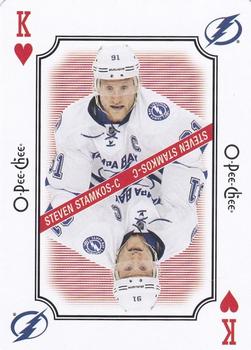 2016-17 O-Pee-Chee - Playing Cards #K♥ Steven Stamkos Front