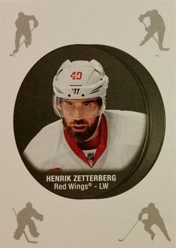 2016-17 O-Pee-Chee - Puck Stickers #11 Henrik Zetterberg Front