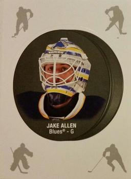 2016-17 O-Pee-Chee - Puck Stickers #25 Jake Allen Front