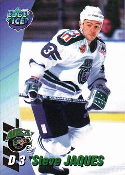 1995-96 Edge Ice Houston Aeros (IHL) #NNO Steve Jaques Front