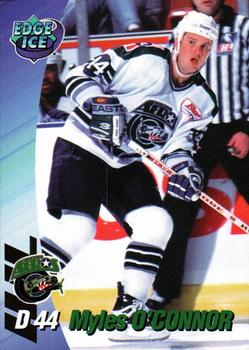 1995-96 Edge Ice Houston Aeros (IHL) #NNO Myles O'Connor Front