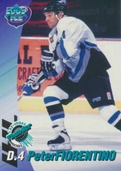 1995-96 Edge Ice Las Vegas Thunder (IHL) #NNO Peter Fiorentino Front