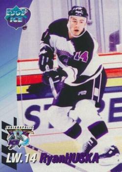 1995-96 Edge Ice Indianapolis Ice (IHL) #NNO Ryan Huska Front