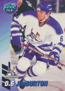 1995-96 Edge Ice Phoenix Roadrunners (IHL) #NNO Jim Burton Front