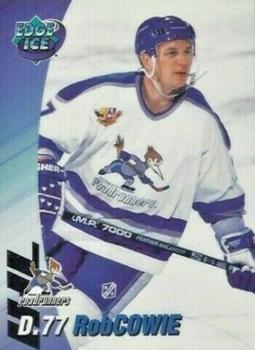 1995-96 Edge Ice Phoenix Roadrunners (IHL) #NNO Rob Cowie Front