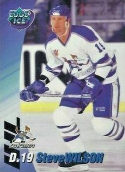 1995-96 Edge Ice Phoenix Roadrunners (IHL) #NNO Steve Wilson Front