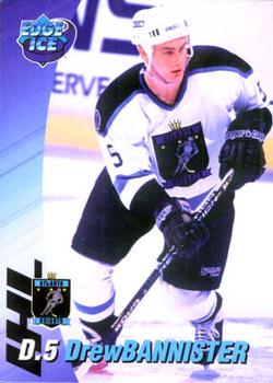 1995-96 Edge Ice Atlanta Knights (IHL) #NNO Drew Bannister Front
