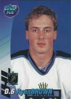 1995-96 Edge Ice Atlanta Knights (IHL) #NNO Ryan Brown Front