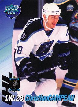 1995-96 Edge Ice Atlanta Knights (IHL) #NNO Christian Campeau Front