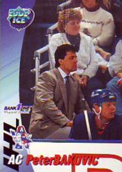 1995-96 Edge Ice Milwaukee Admirals (IHL) #NNO Peter Bakovic Front