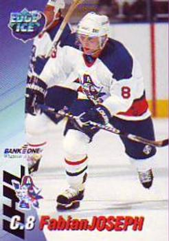 1995-96 Edge Ice Milwaukee Admirals (IHL) #NNO Fabian Joseph Front
