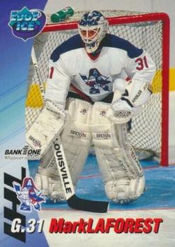 1995-96 Edge Ice Milwaukee Admirals (IHL) #NNO Mark Laforest Front