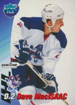 1995-96 Edge Ice Milwaukee Admirals (IHL) #NNO Dave MacIsaac Front