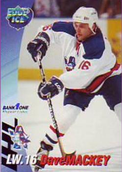 1995-96 Edge Ice Milwaukee Admirals (IHL) #NNO David Mackey Front