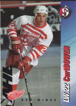 1995-96 SplitSecond Adirondack Red Wings (AHL) #NNO Curtis Bowen Front