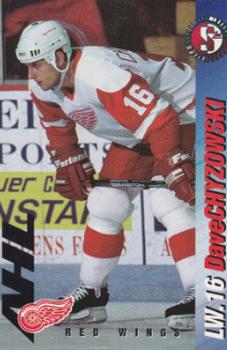 1995-96 SplitSecond Adirondack Red Wings (AHL) #NNO Dave Chyzowski Front