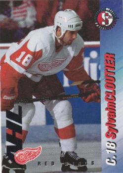 1995-96 SplitSecond Adirondack Red Wings (AHL) #NNO Sylvain Cloutier Front