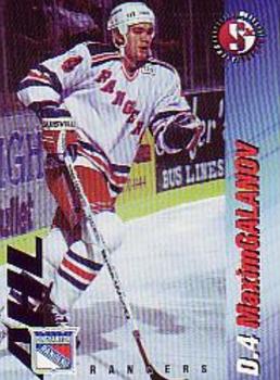 1995-96 SplitSecond Binghamton Rangers (AHL) #NNO Maxim Galanov Front