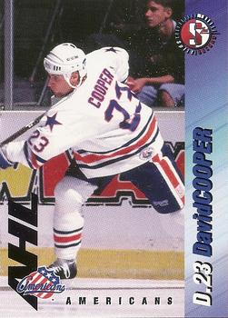1995-96 SplitSecond Rochester Americans (AHL) #NNO David Cooper Front