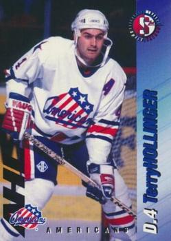1995-96 SplitSecond Rochester Americans (AHL) #NNO Terry Hollinger Front