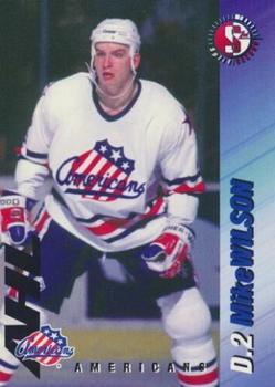 1995-96 SplitSecond Rochester Americans (AHL) #NNO Mike Wilson Front