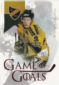2016-17 Cardset Finland - A Game of Goals #GOG6 Janne Keränen Front