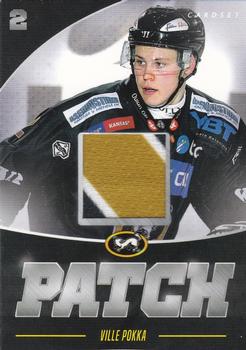 2016-17 Cardset Finland - Patch Series 1 Exchange #PATCH2 Ville Pokka Front