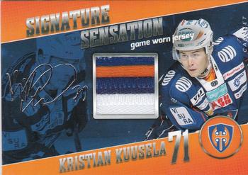 2016-17 Cardset Finland - Signature Sensation Series 1 Exchange #SS4 Kristian Kuusela Front