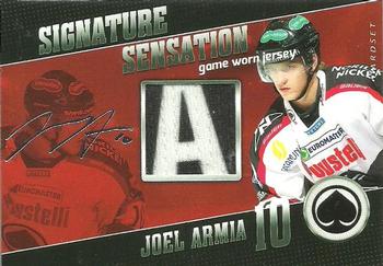 2016-17 Cardset Finland - Signature Sensation Series 1 Exchange #SS6 Joel Armia Front