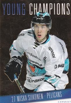 2016-17 Cardset Finland - Young Champions #YC14 Miska Siikonen Front