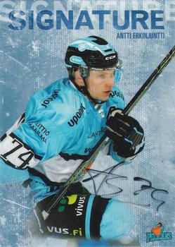 2016-17 Cardset Finland - Signature #NNO Antti Erkinjuntti Front