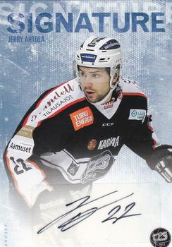 2016-17 Cardset Finland - Signature #NNO Jerry Ahtola Front