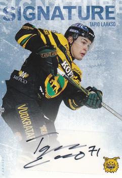 2016-17 Cardset Finland - Signature #NNO Tapio Laakso Front