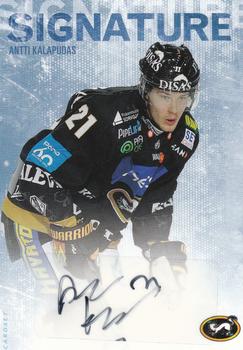 2016-17 Cardset Finland - Signature #NNO Antti Kalapudas Front