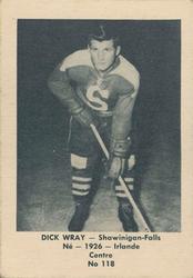1952-53 Bedard & Donaldson (Laval Dairy) QSHL #118 Dick Wray Front