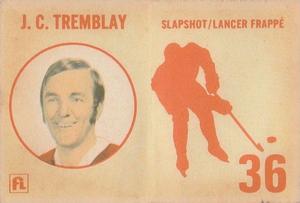 1971-73 Frito-Lay Breakaway #36 J.C. Tremblay Front