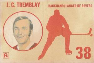 1971-73 Frito-Lay Breakaway #38 J.C. Tremblay Front
