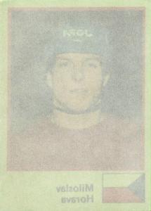 1982 Semic Hockey VM/Jaakiekon MM (Swedish/Finnish) Stickers #79 Miloslav Horava Back