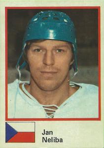 1982 Semic Hockey VM/Jaakiekon MM (Swedish/Finnish) Stickers #84 Jan Neliba Front